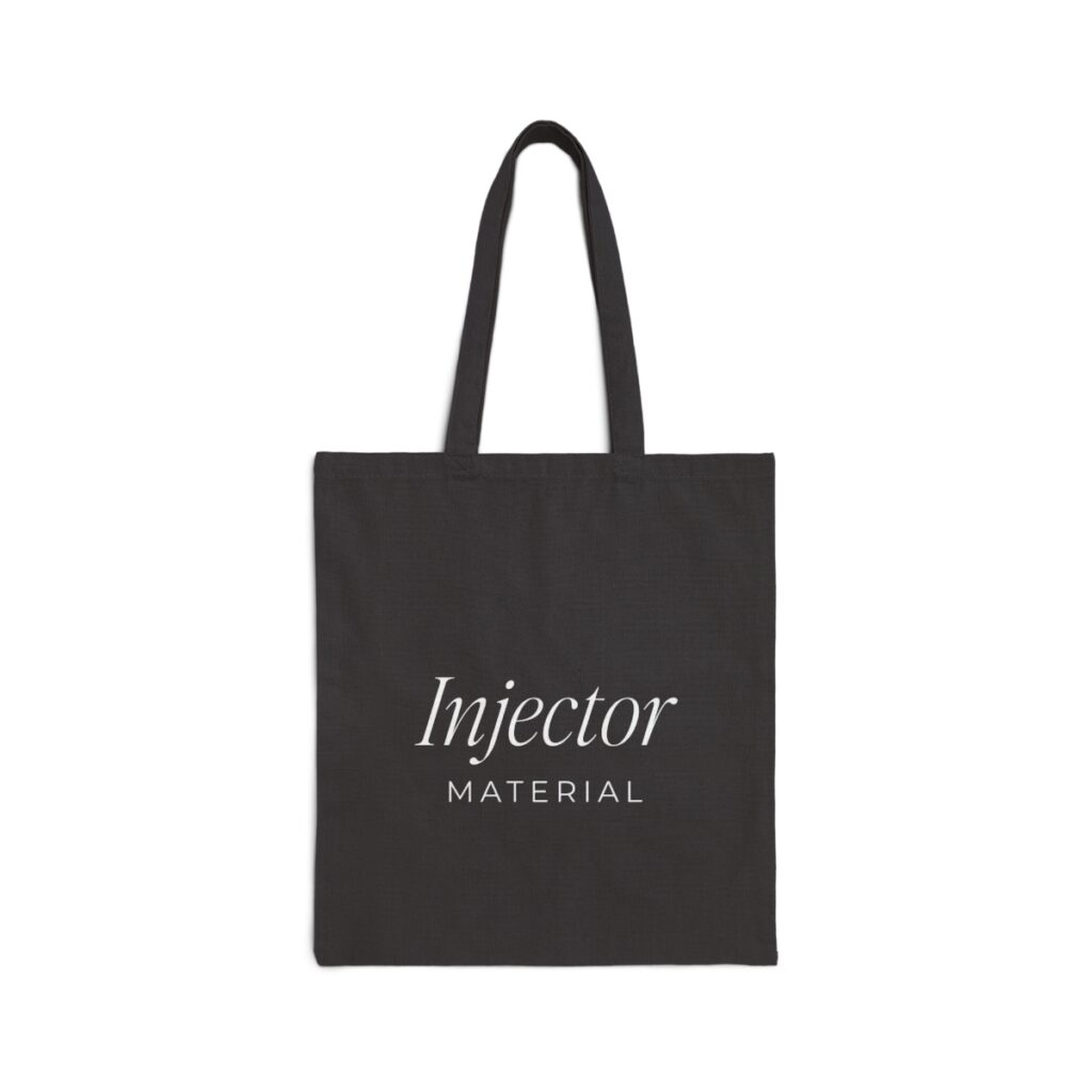 injector material canvas bag